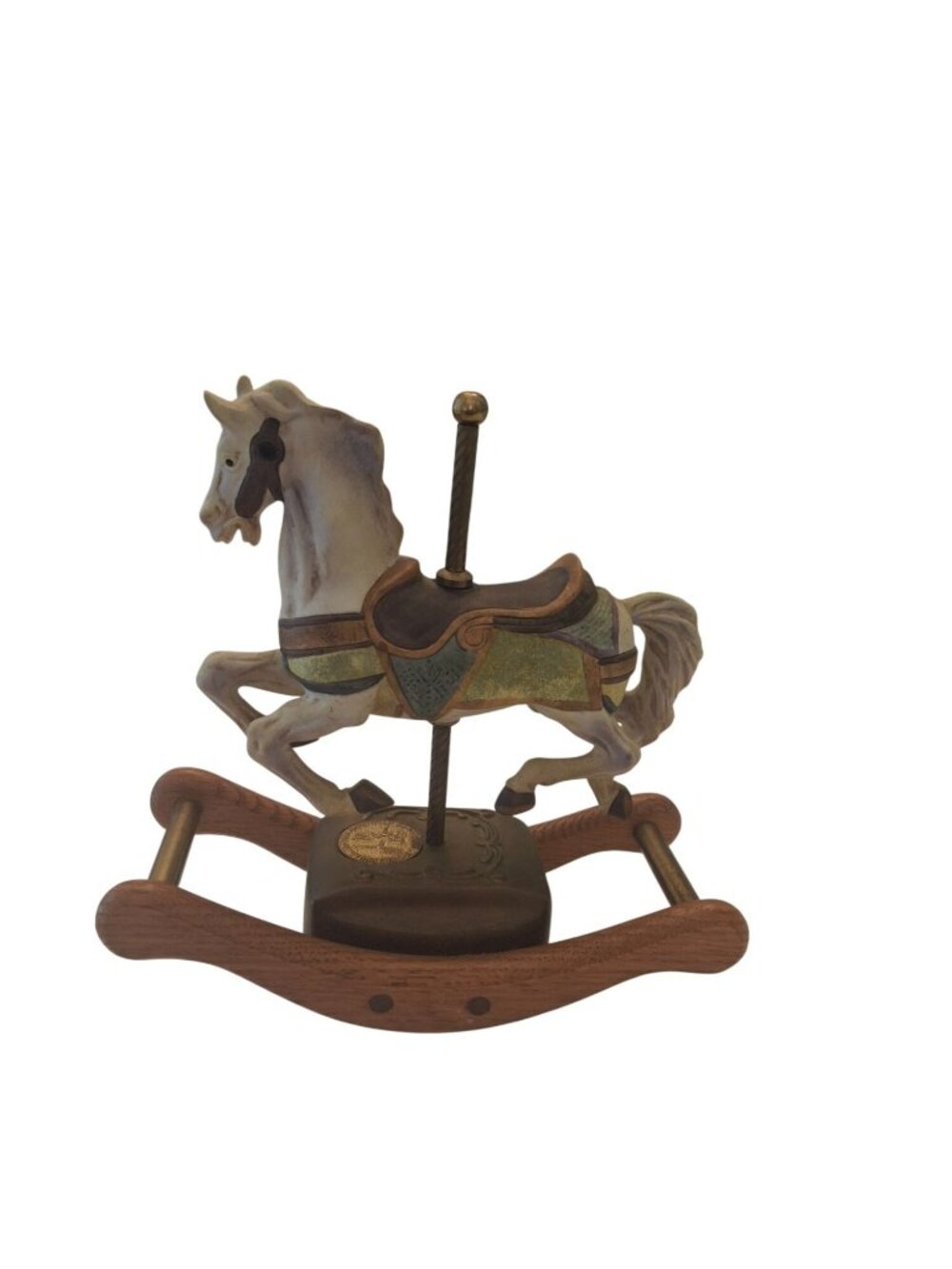American Carousel Collection Musical Horse Figurine Loveliest Night Handcrafted
